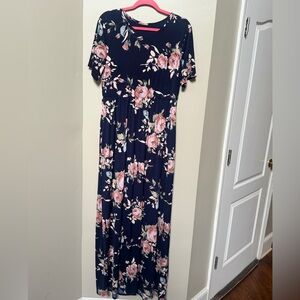 Beeson River | Women’s Plus Floral Maxi Dress | EUC